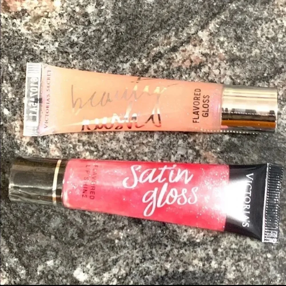Victorias Secret set 2 satin beauty rush lipgloss